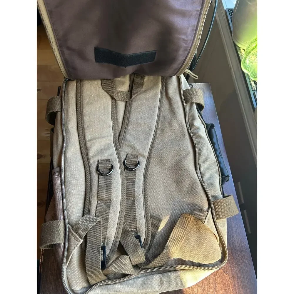 OXA military vintage canvas backpack or messenger bag